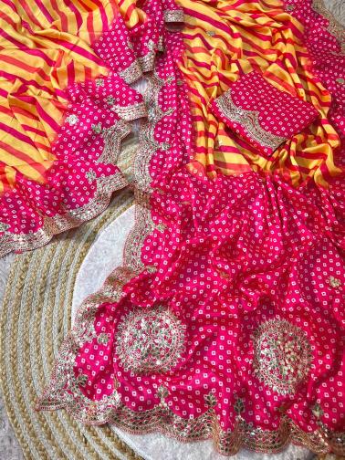 Vinayak digital lehriya saree wholesale ladies